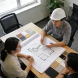 厂房改造现场勘测流程示意图